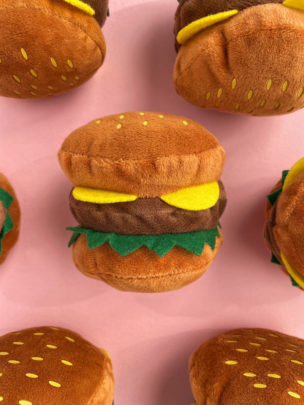 Burger Dog Toy