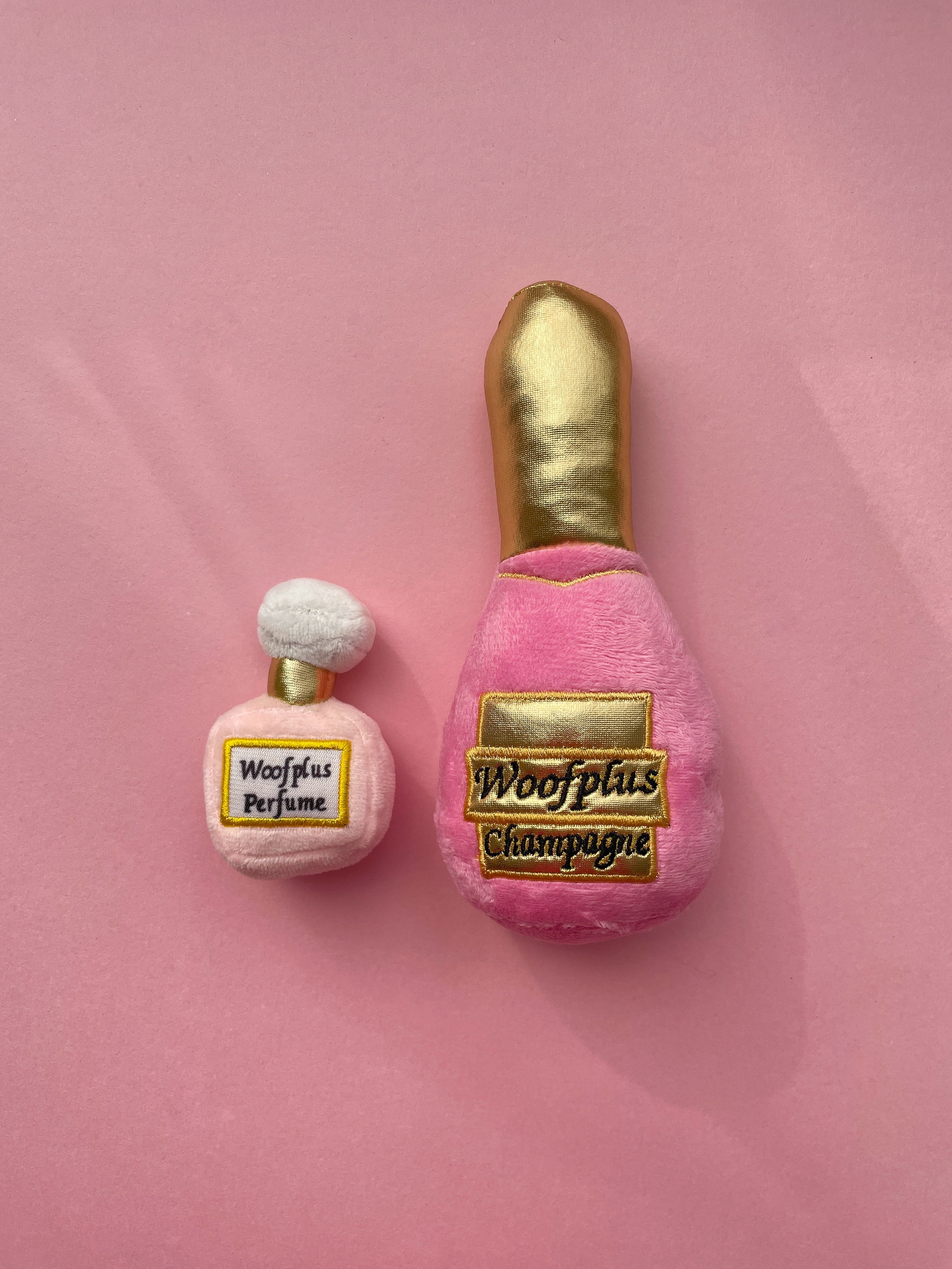Perfume & Champagne Dog Toy Bundle