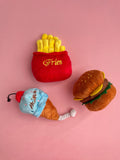 Blue Ice Cream, Fries & Burger  Bundle