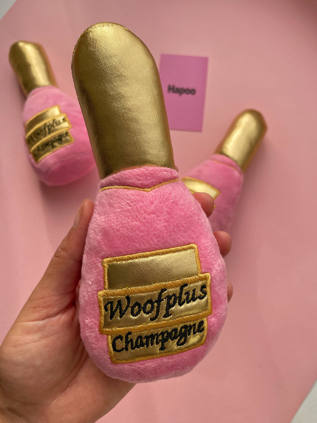 Champagne Dog Toy