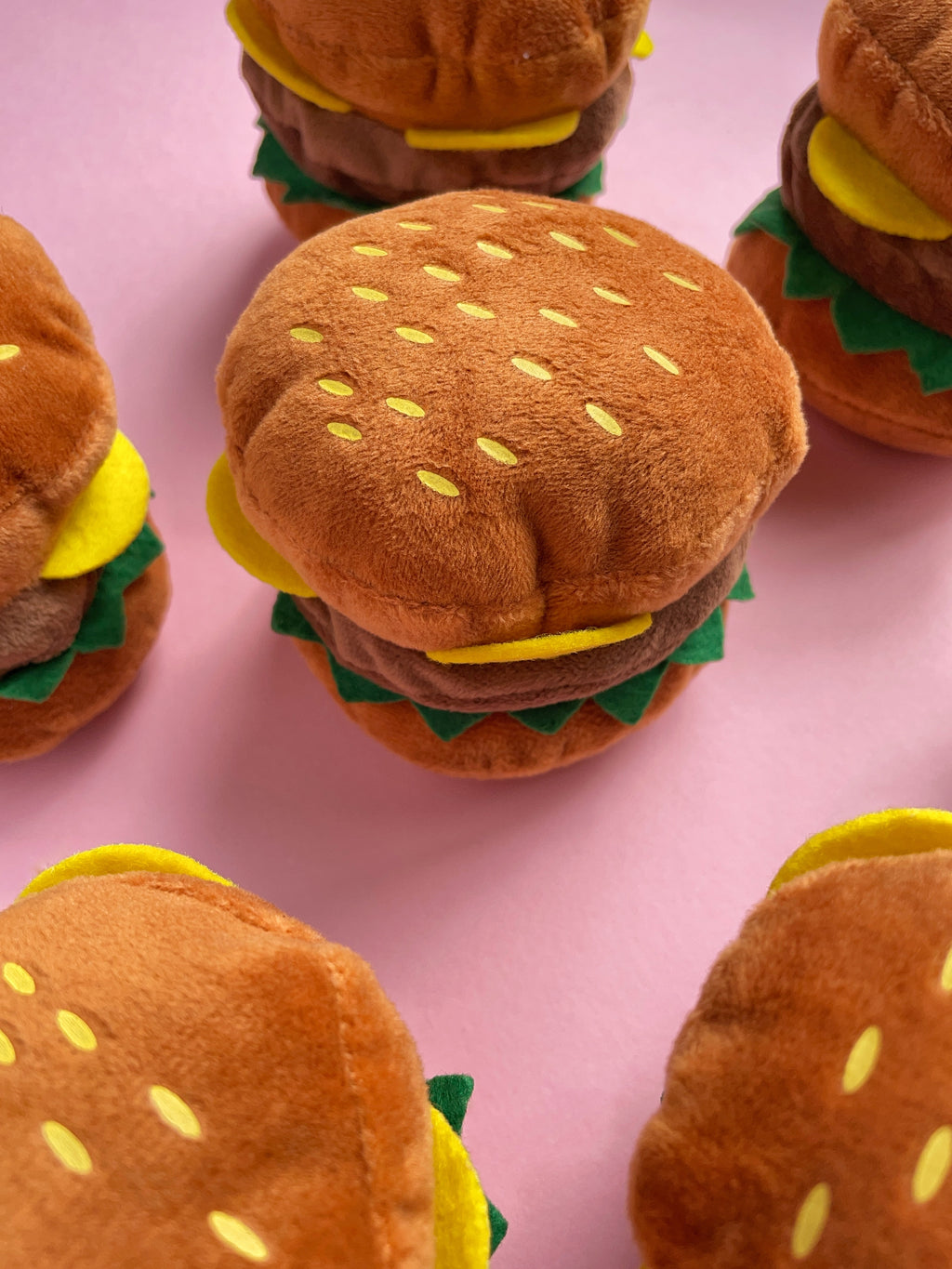 Burger Dog Toy