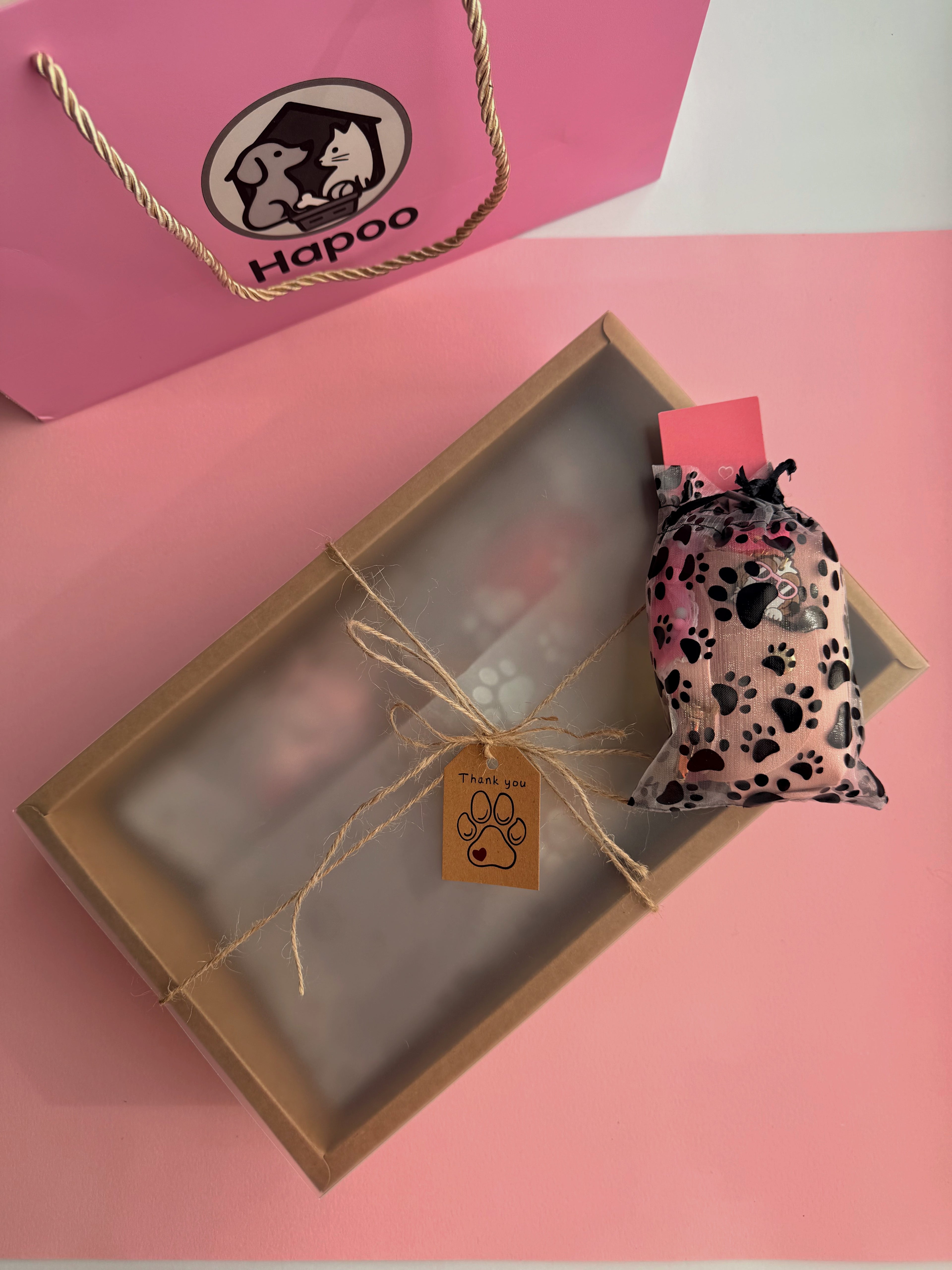 Pink Ice Cream, Burger & Fries Dog Toy Bundle
