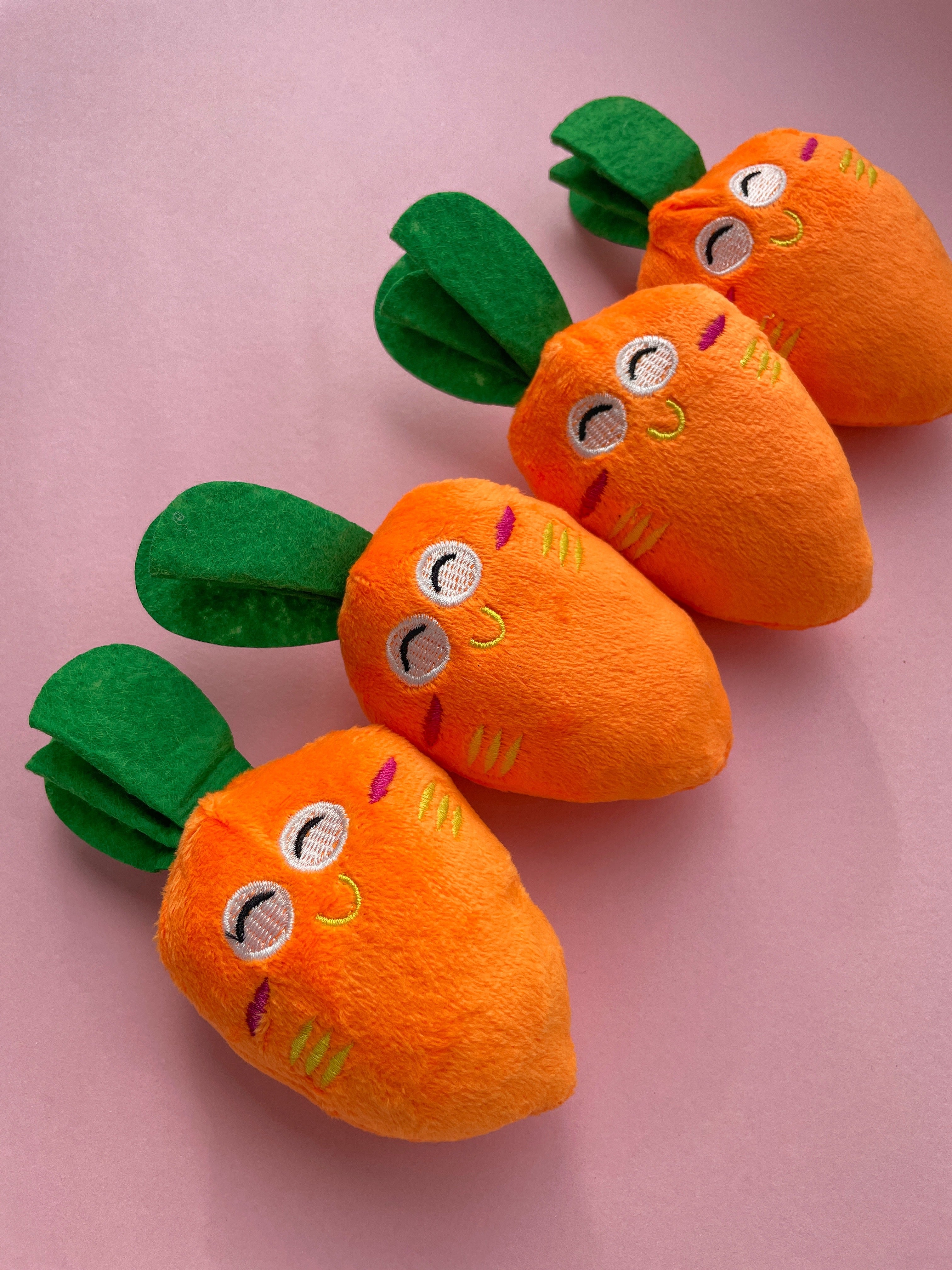 Carrot Dog Toy