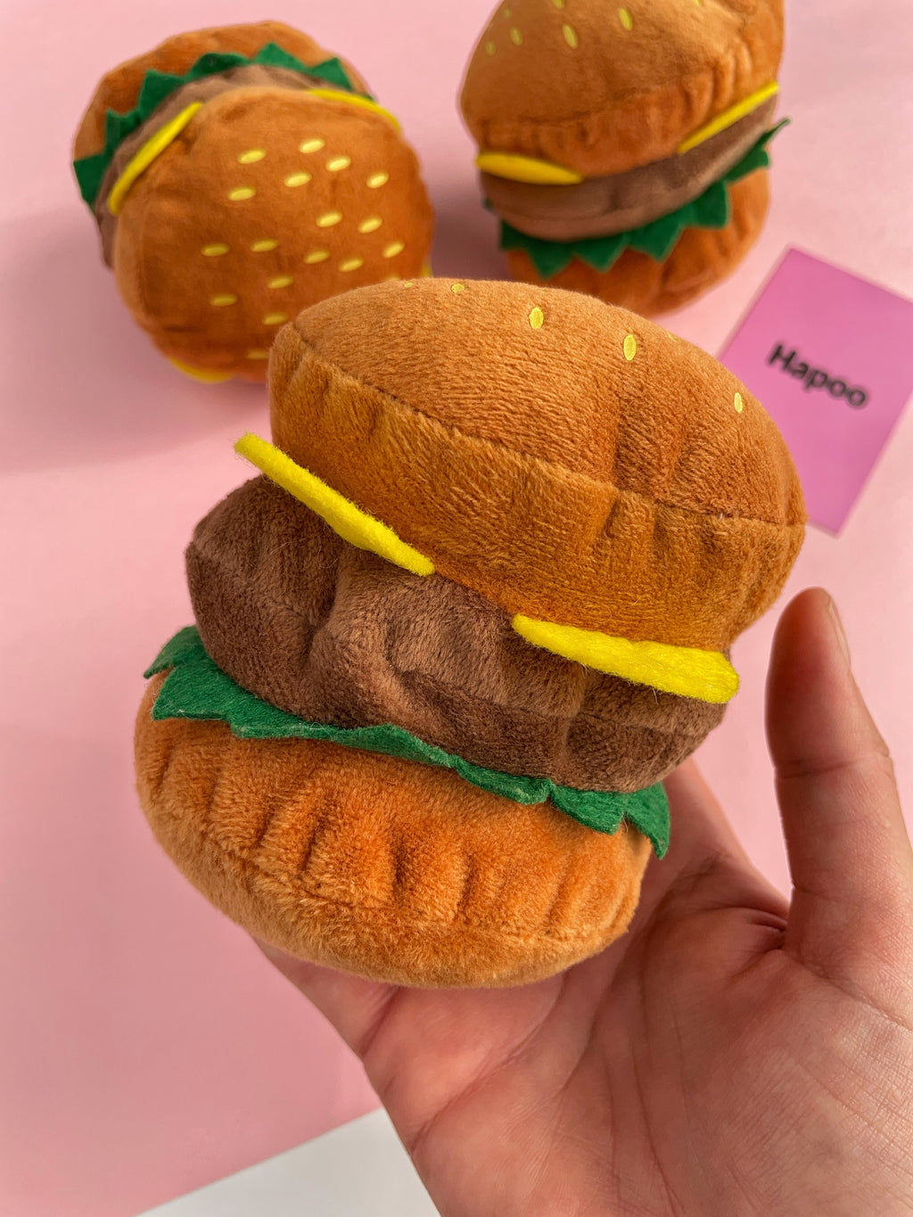 Burger Dog Toy