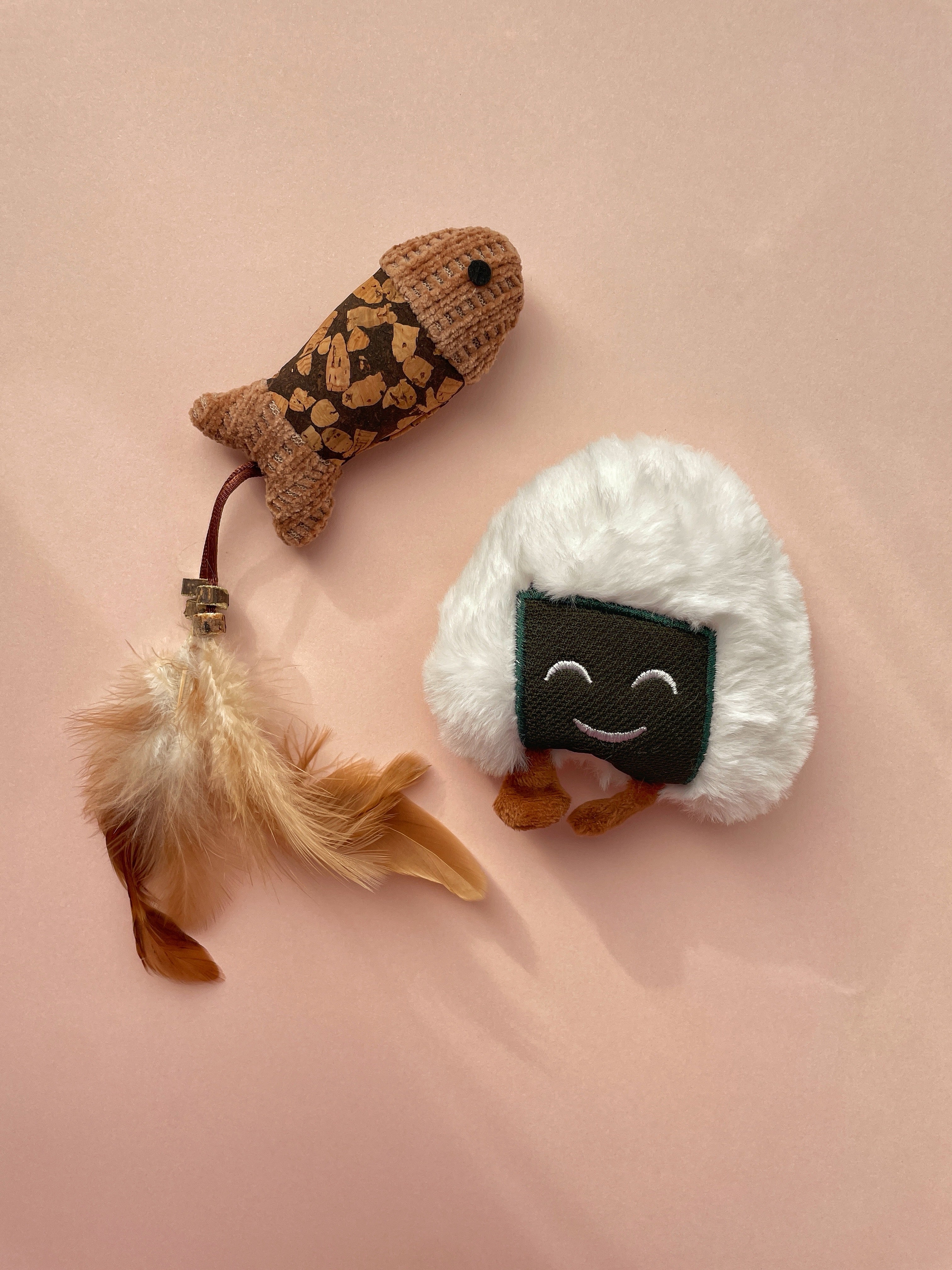 Fish & Tamago Mochi Cat Toy Bundle
