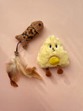 Fish & Onigiri Mochi Cat Toy Bundle