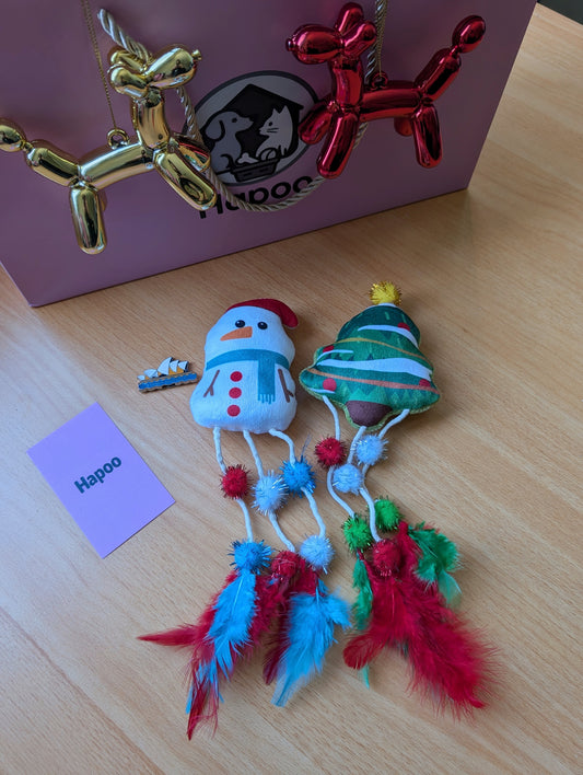 Christmas Cat Toy Double Pack